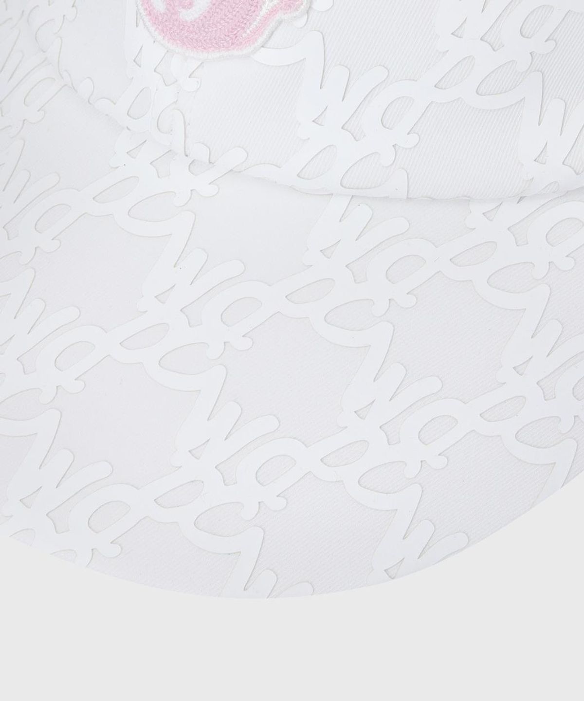 왁(WAAC) Women Logo Pattern Visor WGRCX26315WHX
