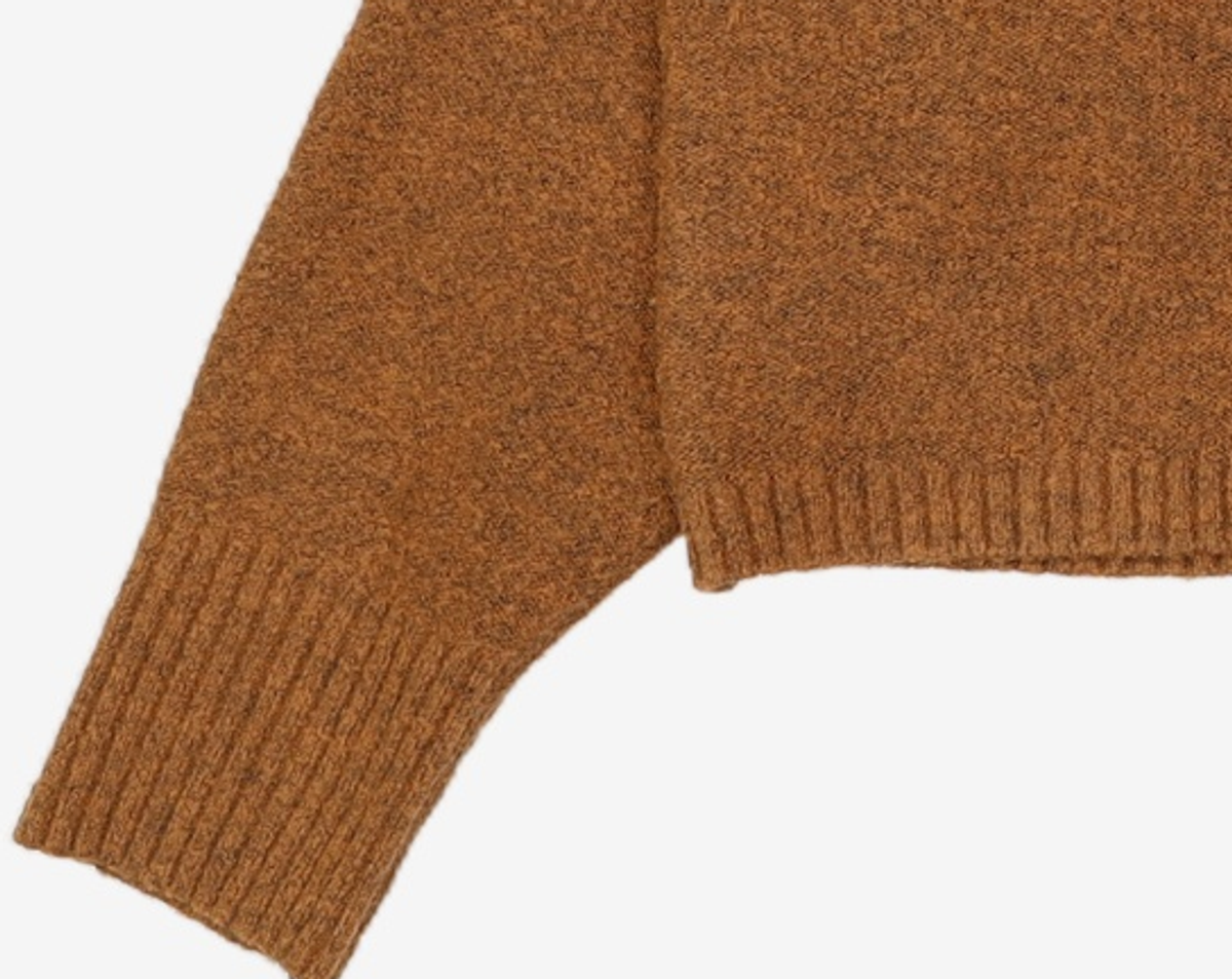 미쏘(MIXXO) 헤어리 크롭 풀오버 MIWKAAV26G S