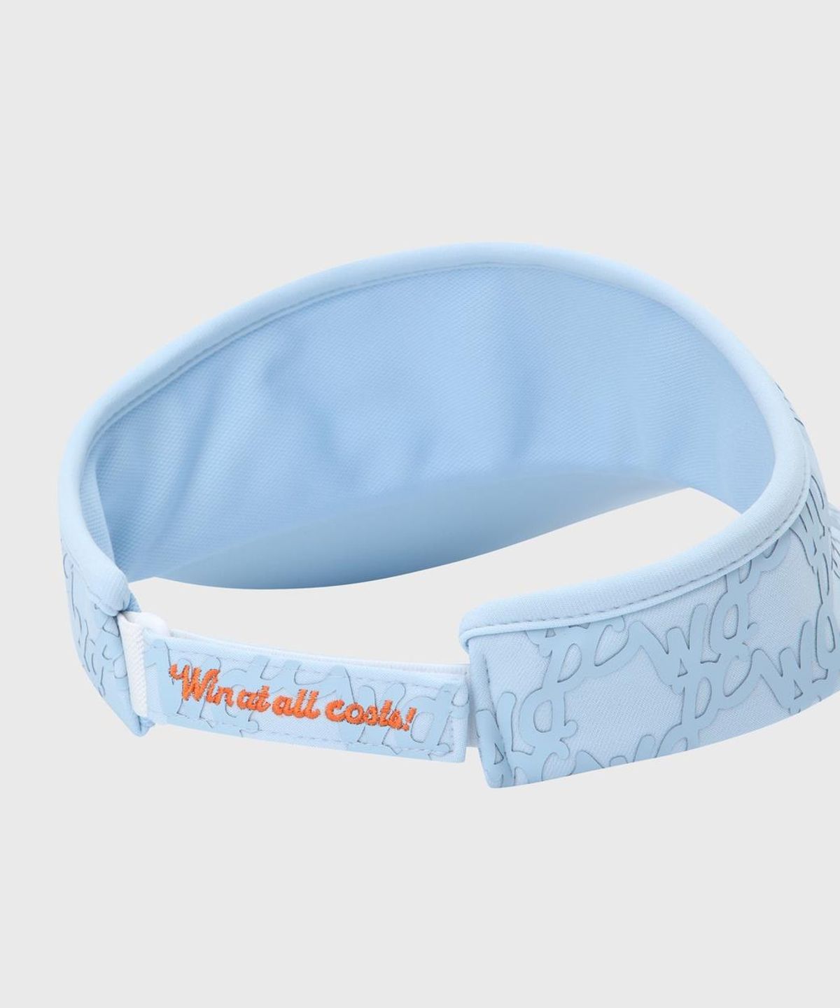 왁(WAAC) Women Logo Pattern Visor WGRCX26315BUL