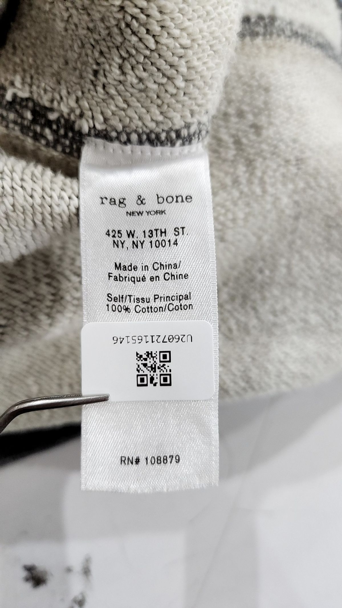 랙앤본(RAG & BONE) 맨투맨/스웨트셔츠 S