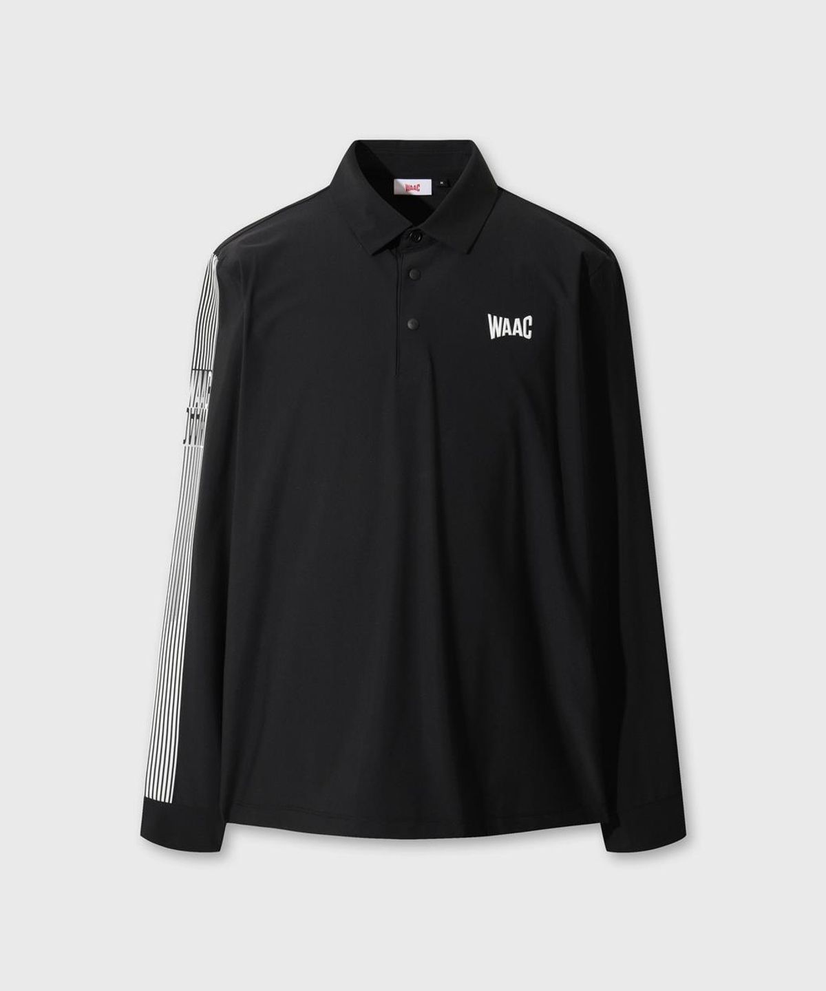 왁(WAAC) WAAC Logo Basic Cool Polo WMTBM26400BKX