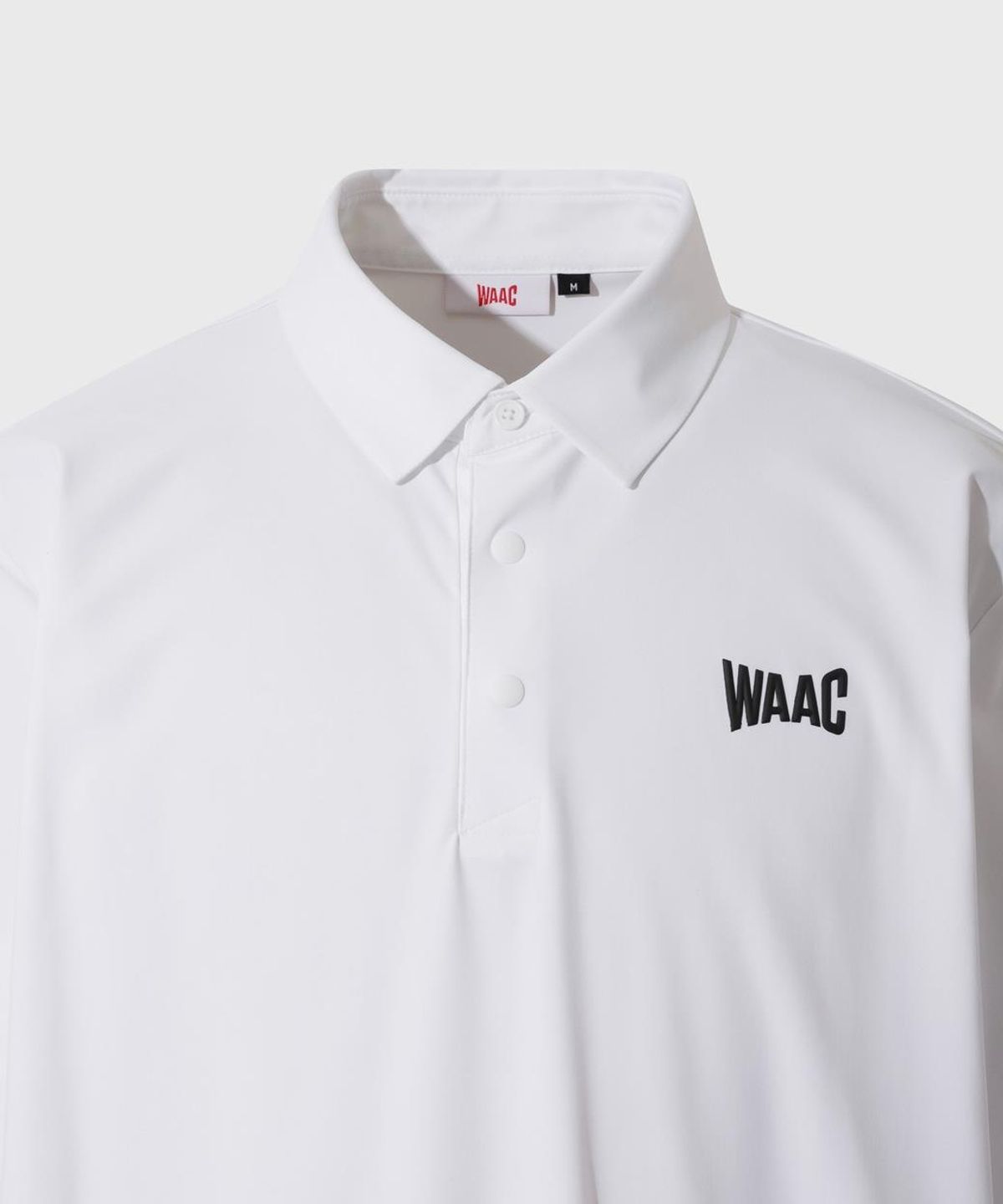 왁(WAAC) WAAC Logo Basic Cool Polo WMTBM26400WHX