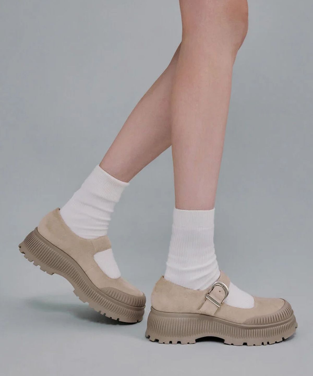 찰스앤키스(CHARLES & KEITH) 다라 리지드-솔 플랫폼 메리제인 3colors CK1-70920199
