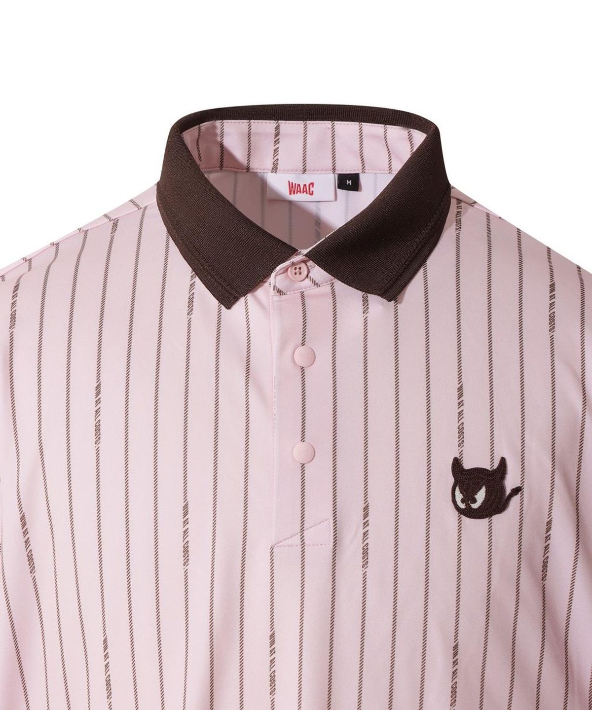 왁(WAAC) WAACKY Stripe Print Polo WMTCM26501PIL