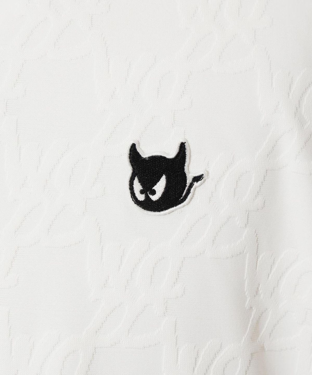 왁(WAAC) Men WAACKY Jacquard Polo WMTCM26500WHX
