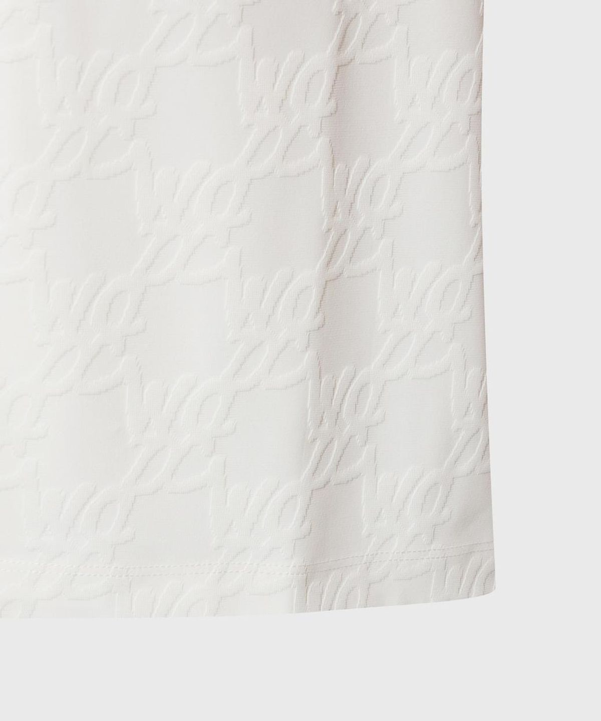 왁(WAAC) Men WAACKY Jacquard Polo WMTCM26500WHX