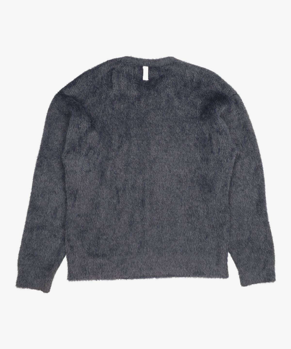 노매뉴얼(NOMANUAL) CROPPED HAIRY KNIT - DUSK M