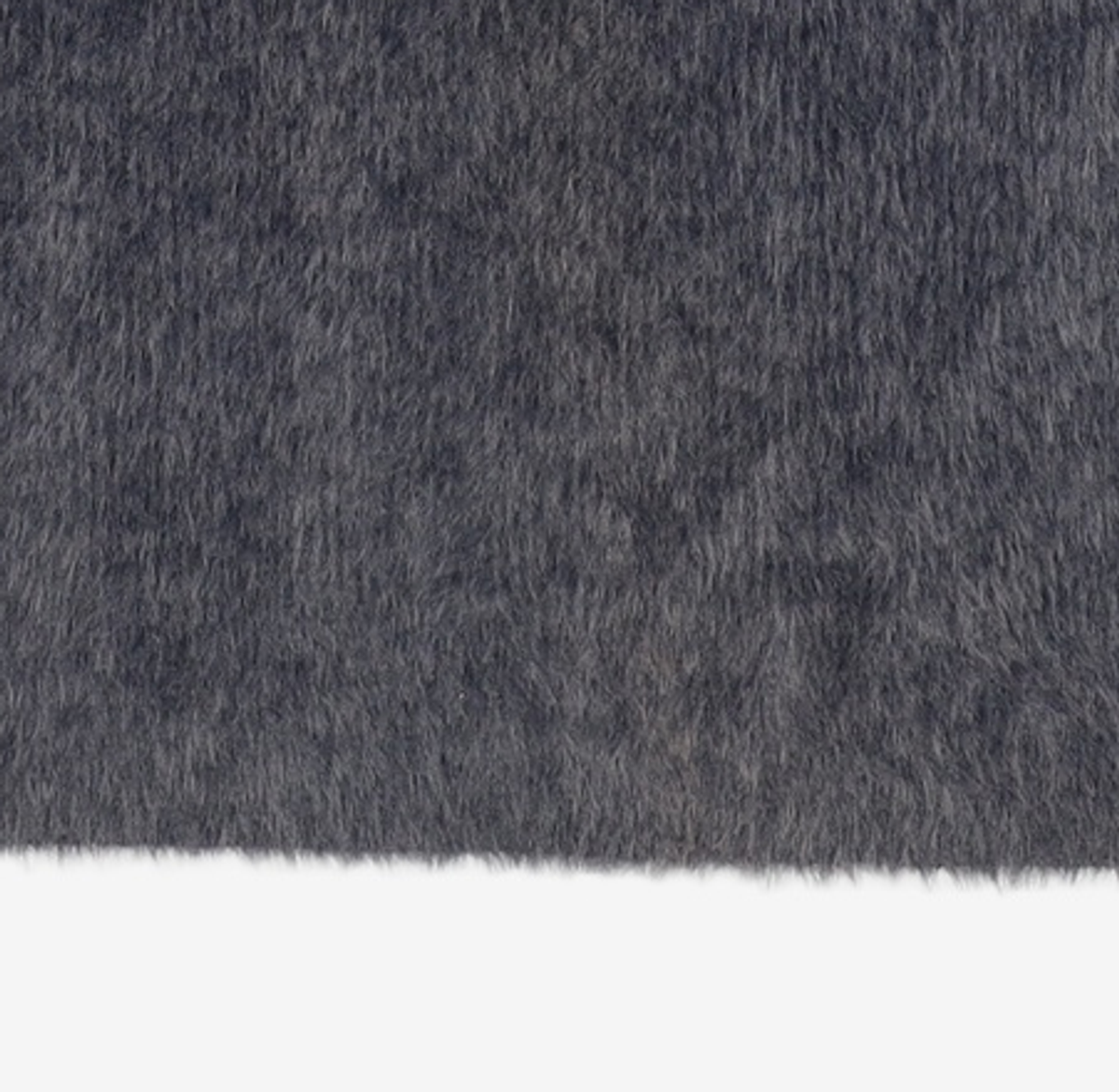 노매뉴얼(NOMANUAL) CROPPED HAIRY KNIT - DUSK M