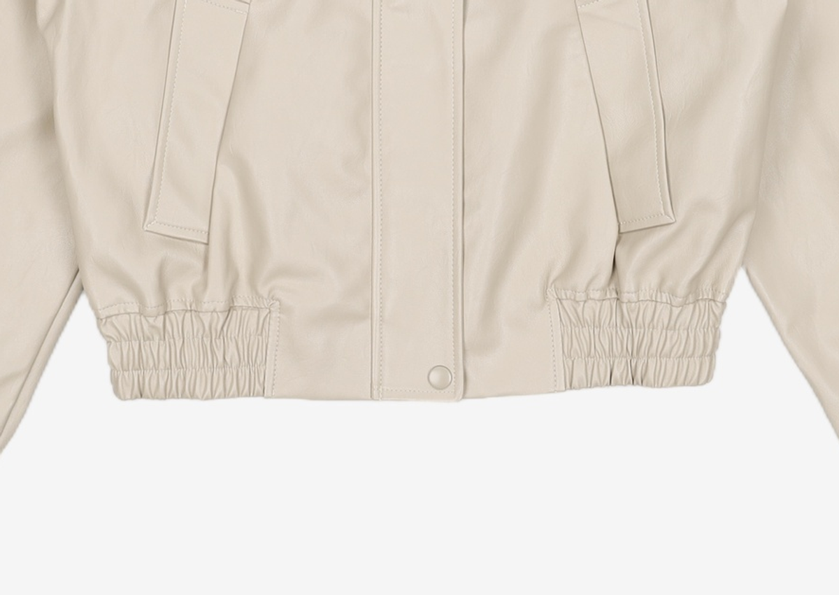 미쏘(MIXXO) 레더/라이더스 재킷 S