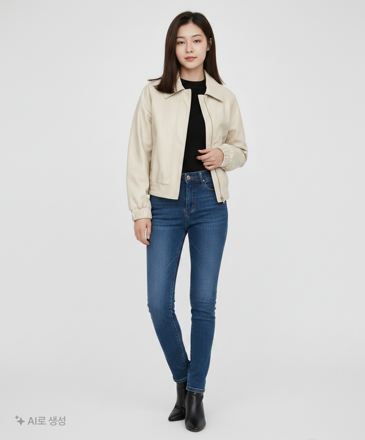 미쏘(MIXXO) 레더/라이더스 재킷 S