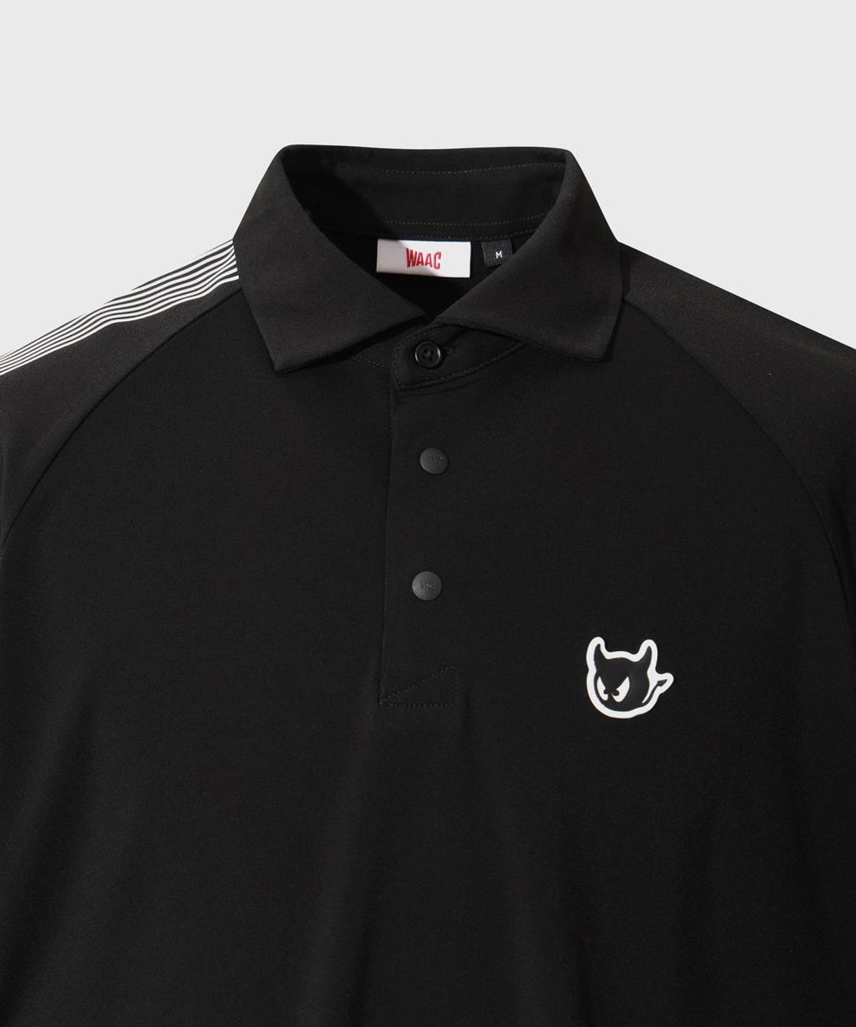 왁(WAAC) Men WAACKY Dry Touch SS Polo WMTCM26400BKX