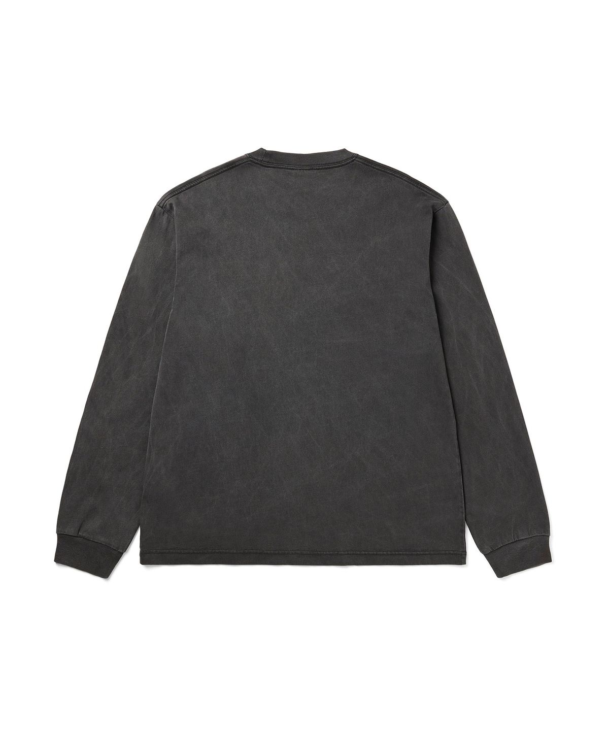 챔피온(CHAMPION) 아치 로고 루즈핏 아플리케 롱슬리브 티셔츠 Charcoal