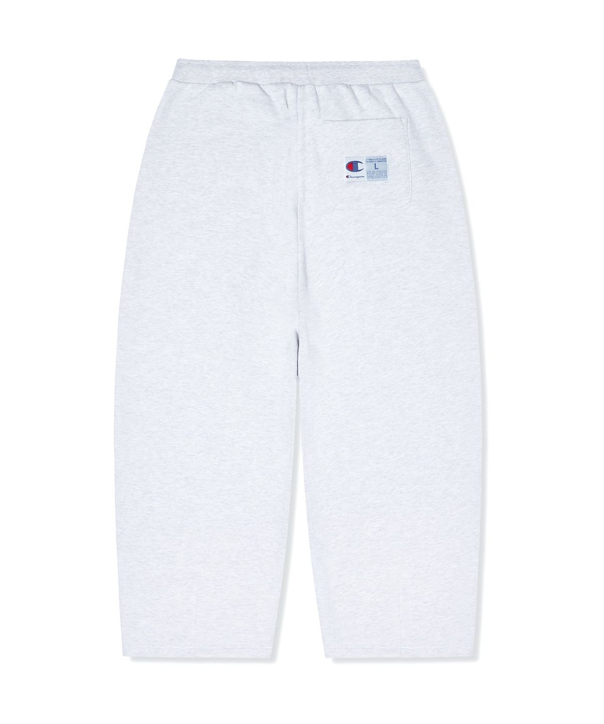 챔피온(CHAMPION) 벌룬핏 조그택 기모 스웨트 팬츠 Light Grey