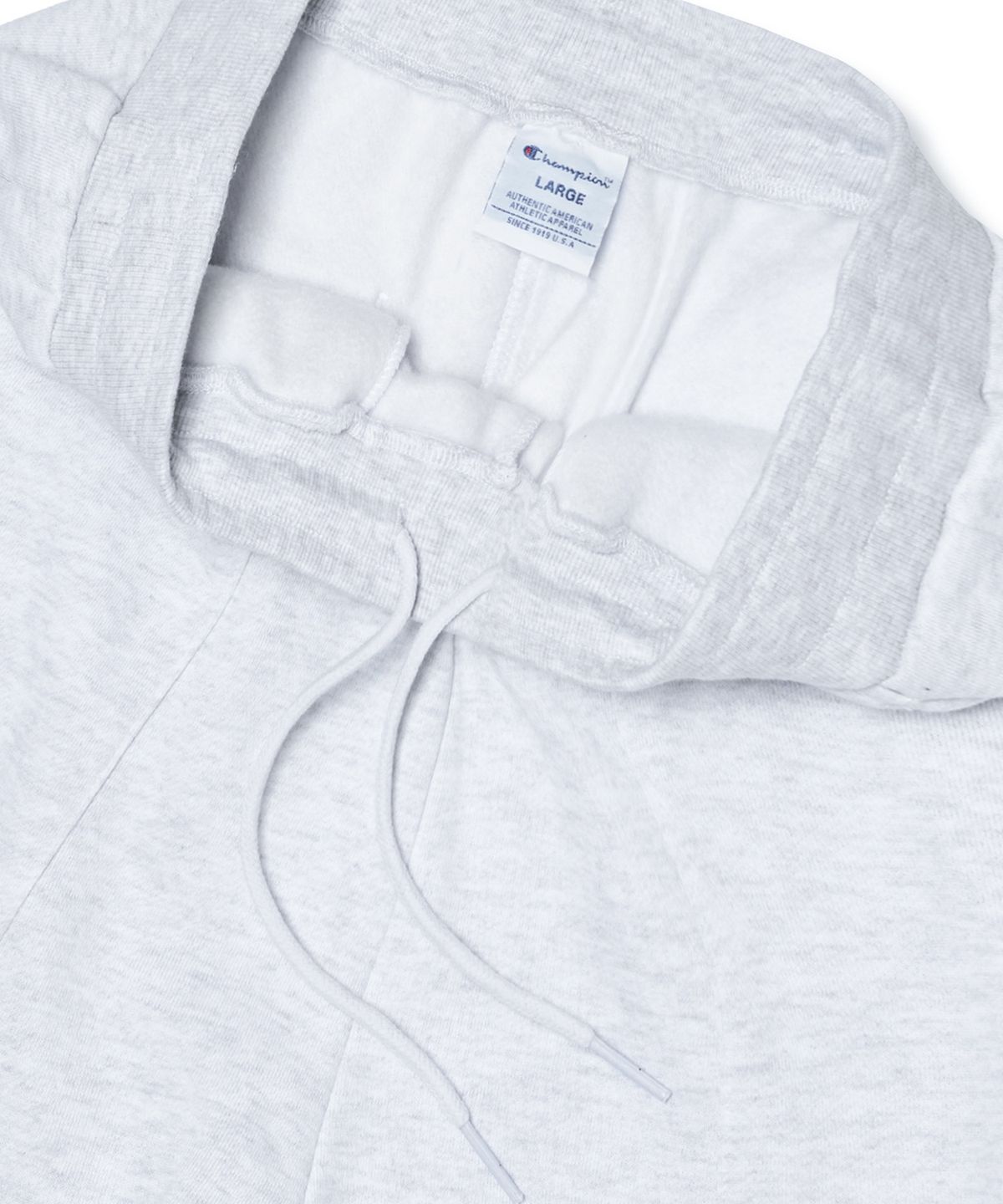 챔피온(CHAMPION) 벌룬핏 조그택 기모 스웨트 팬츠 Light Grey