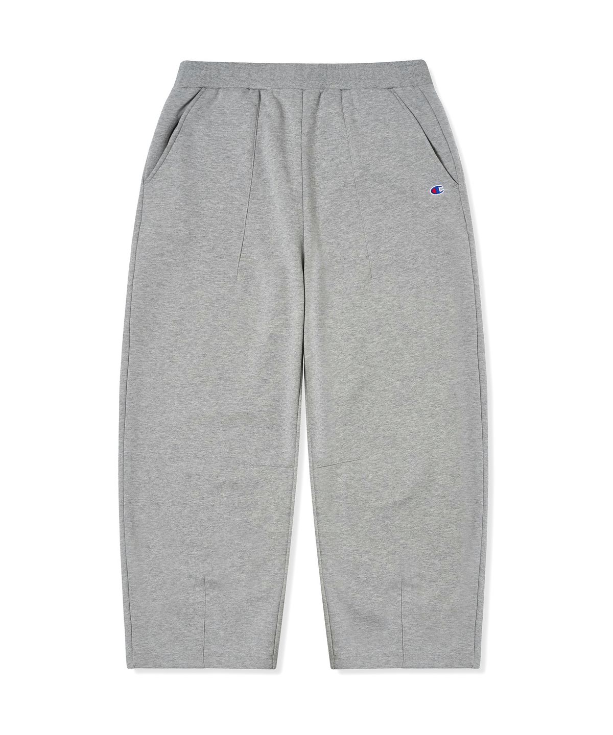 챔피온(CHAMPION) 벌룬핏 조그택 기모 스웨트 팬츠 Medium Grey