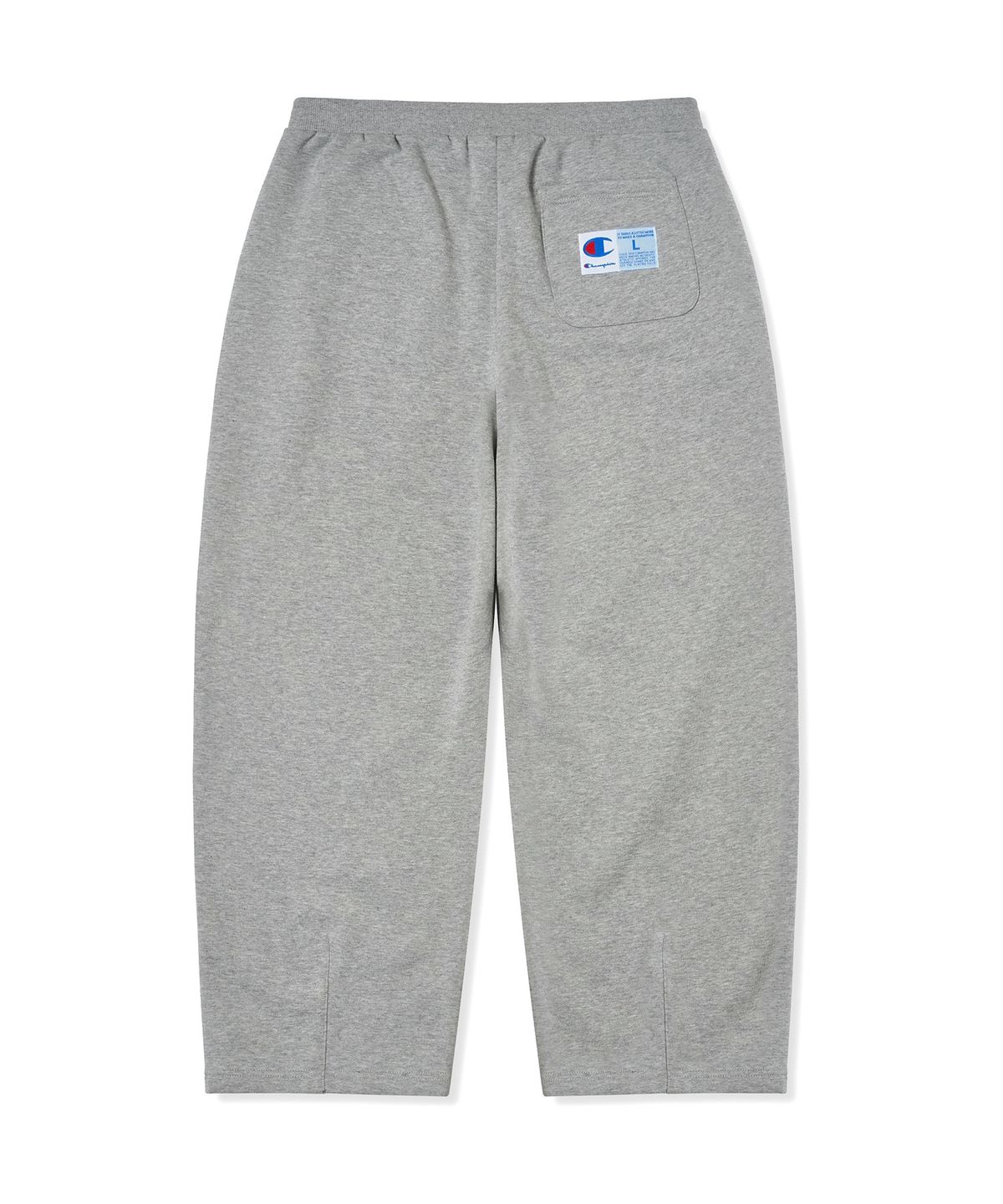챔피온(CHAMPION) 벌룬핏 조그택 기모 스웨트 팬츠 Medium Grey
