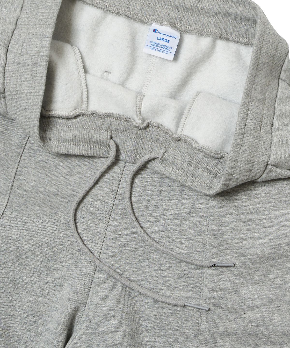 챔피온(CHAMPION) 벌룬핏 조그택 기모 스웨트 팬츠 Medium Grey