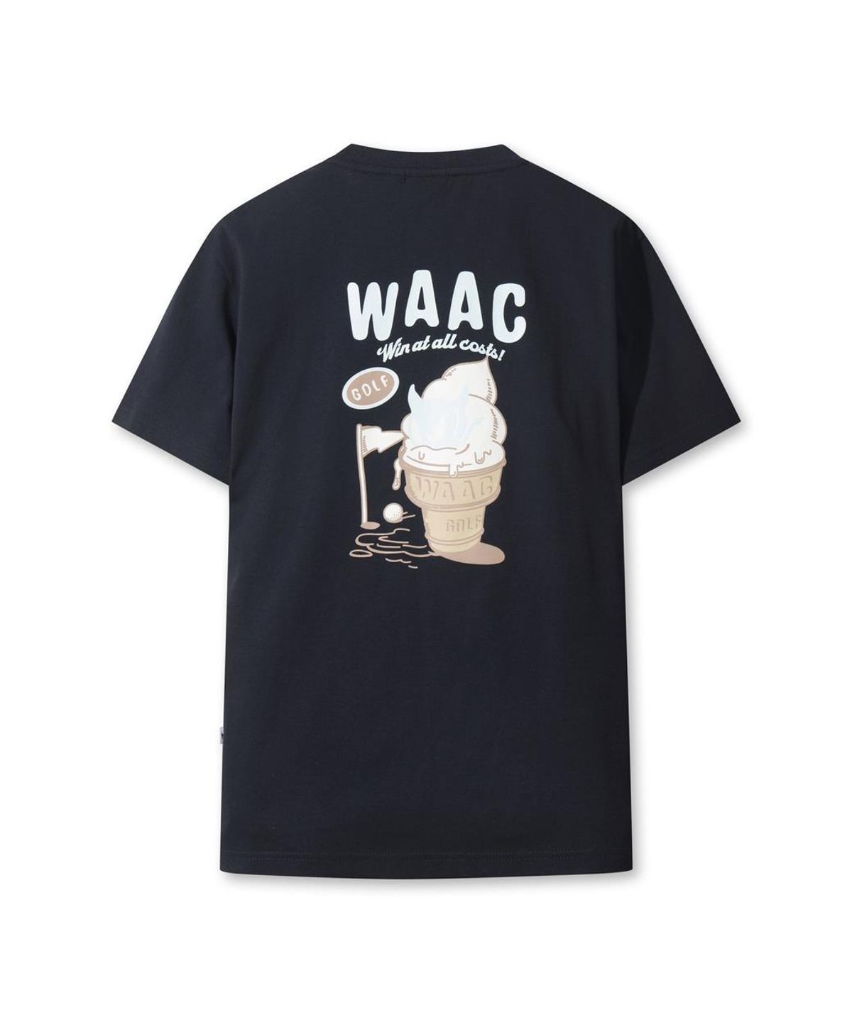 왁(WAAC) Uni WAACKY Crewneck T-shirts WMTCM26502NYD