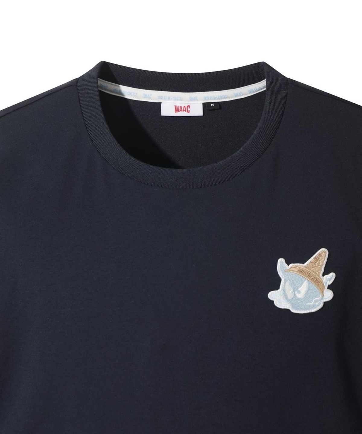 왁(WAAC) Uni WAACKY Crewneck T-shirts WMTCM26502NYD