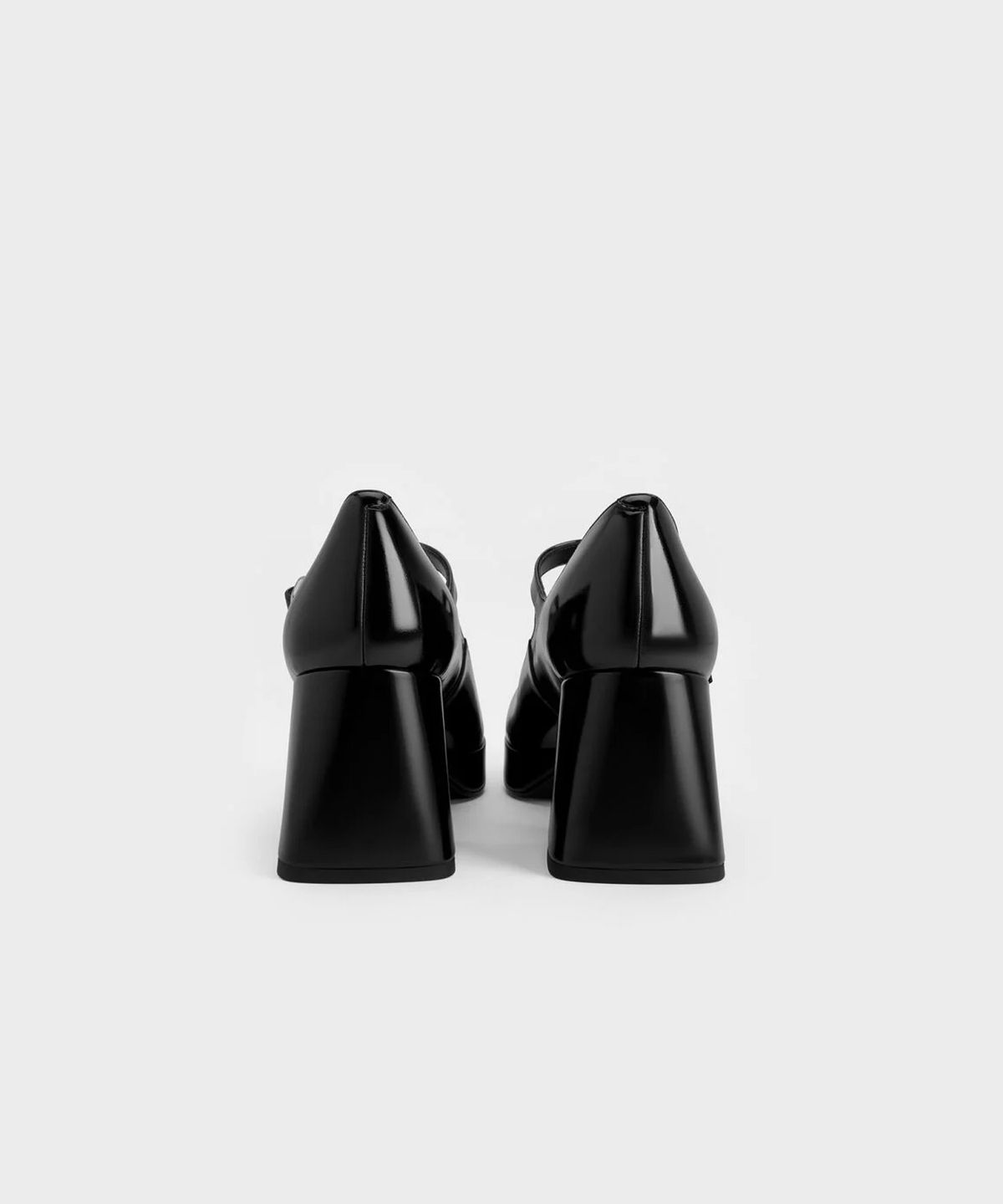 찰스앤키스(CHARLES & KEITH) 플랫폼 블록 힐 메리제인 펌프스 2colors CK1-60580324