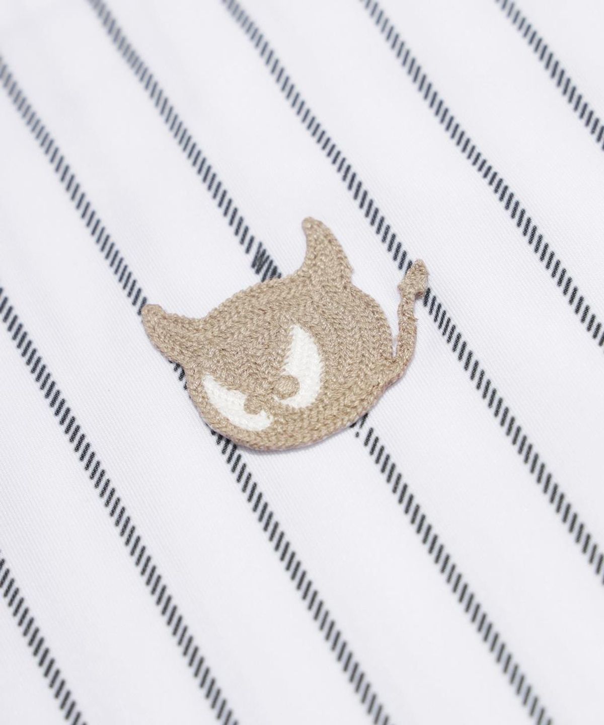 왁(WAAC) WAACKY Stripe Print Polo WMTCM26501WHX
