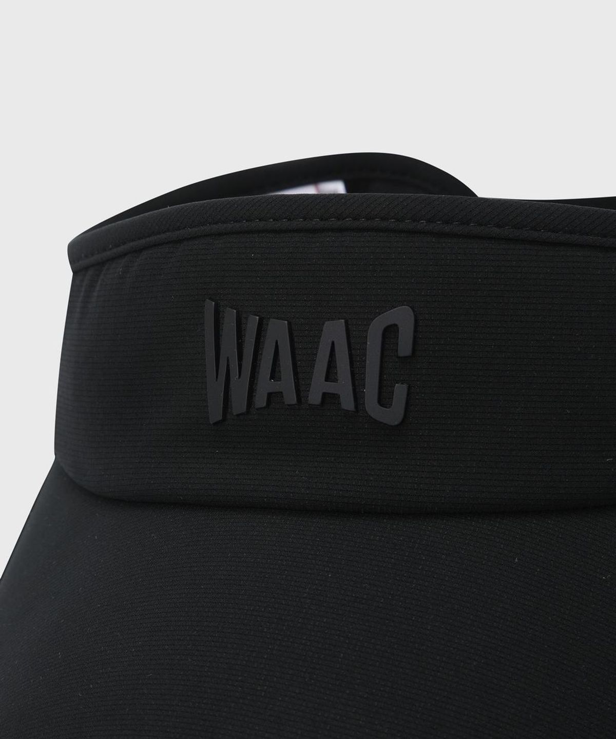 왁(WAAC) Men Logo Visor WGRCX26240BKX