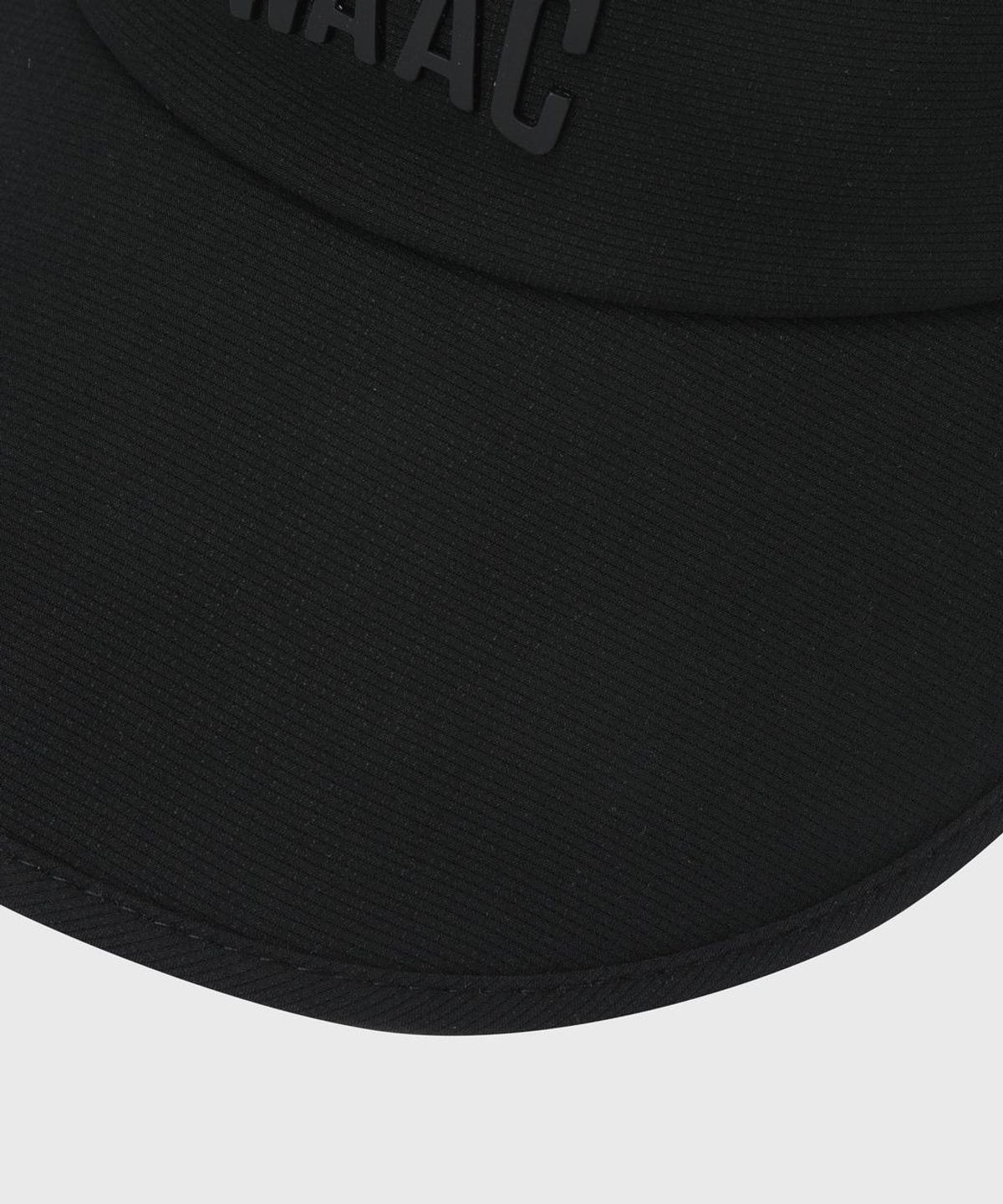 왁(WAAC) Men Logo Visor WGRCX26240BKX