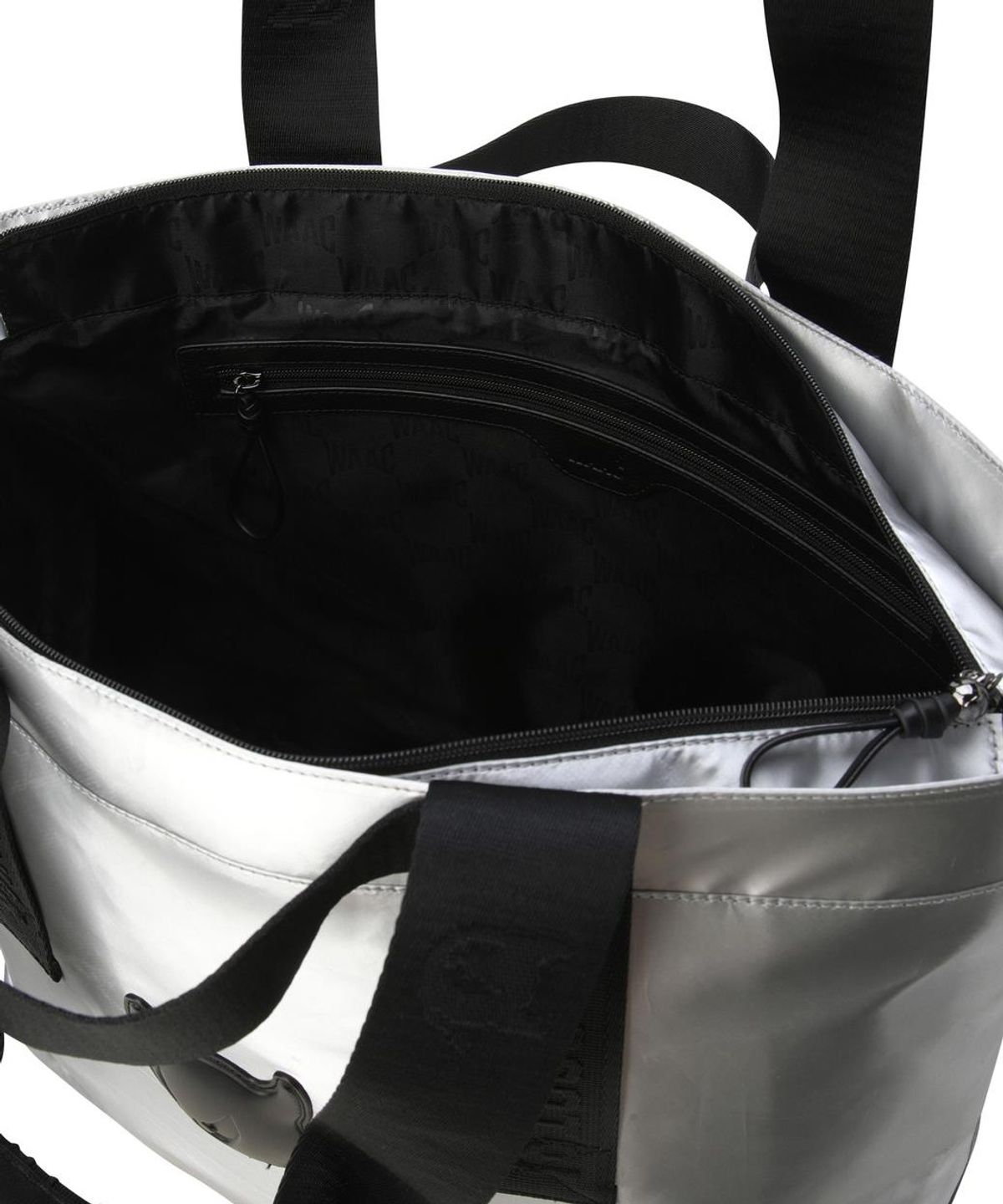 왁(WAAC) Glossy Tote Bag WGBOX26105SVX