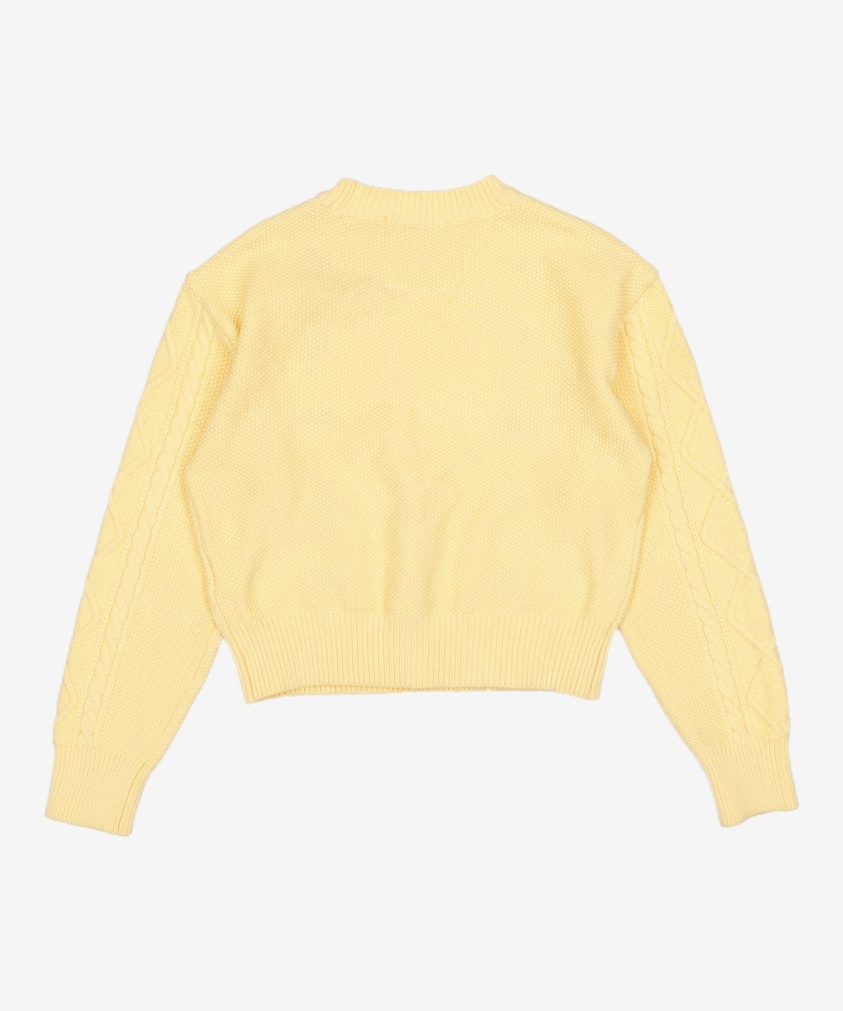 미쏘(MIXXO) 자수 루즈핏 스웨터 MIWKAB217T S