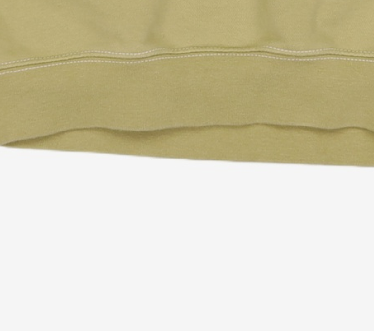 마리떼 프랑소와 저버(MARITHÉ + FRANҪOIS GIRBAUD) W FUZZY LOGO CROP SWEATSHIRT light olive M