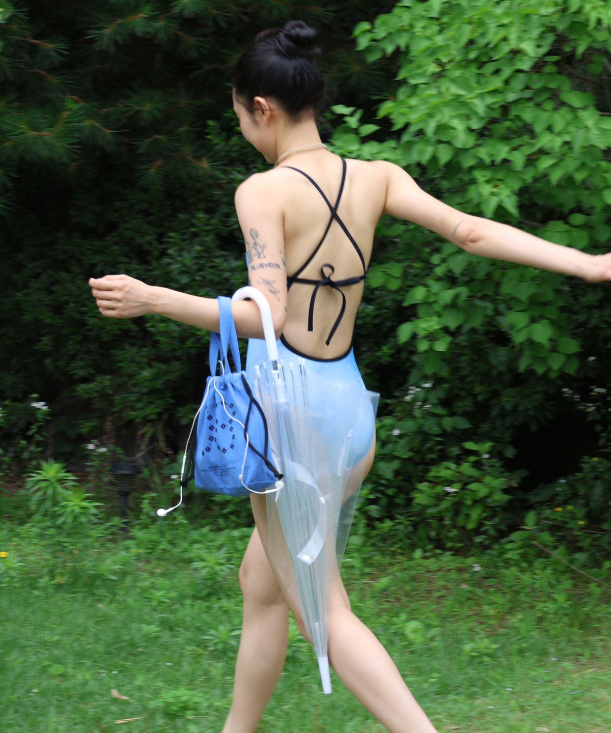 테티스서울(TETHYSSEOUL) TETHYS CLOUDY SWIM_SKY BLUE