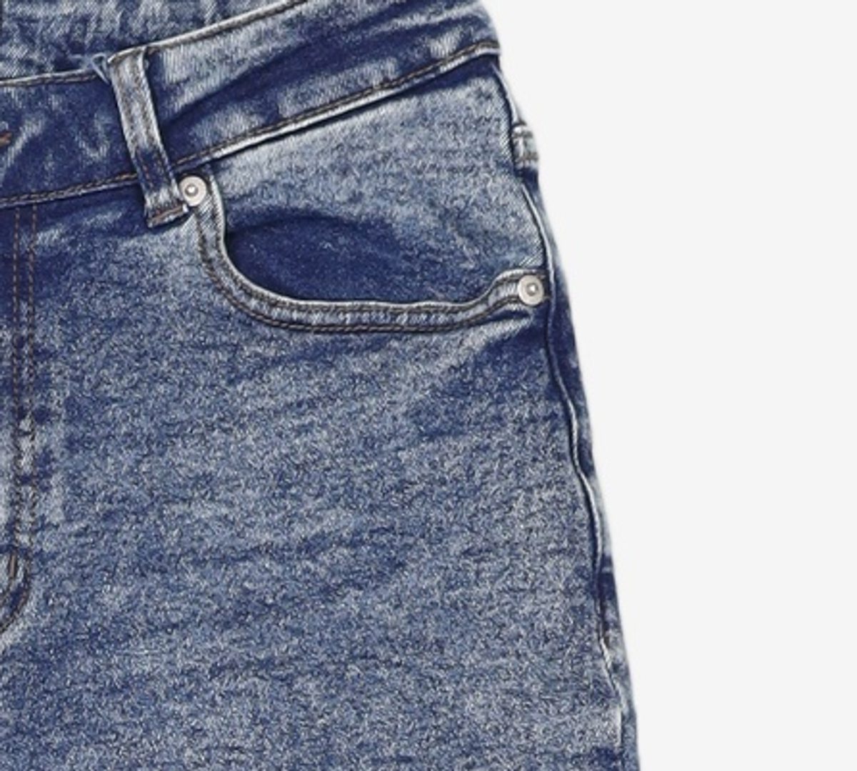 미쏘(MIXXO) 청/데님 팬츠 28
