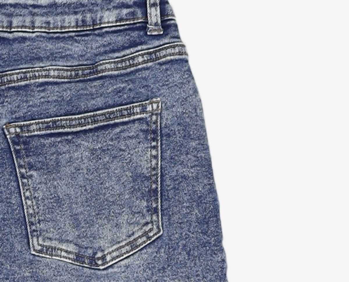 미쏘(MIXXO) 청/데님 팬츠 28