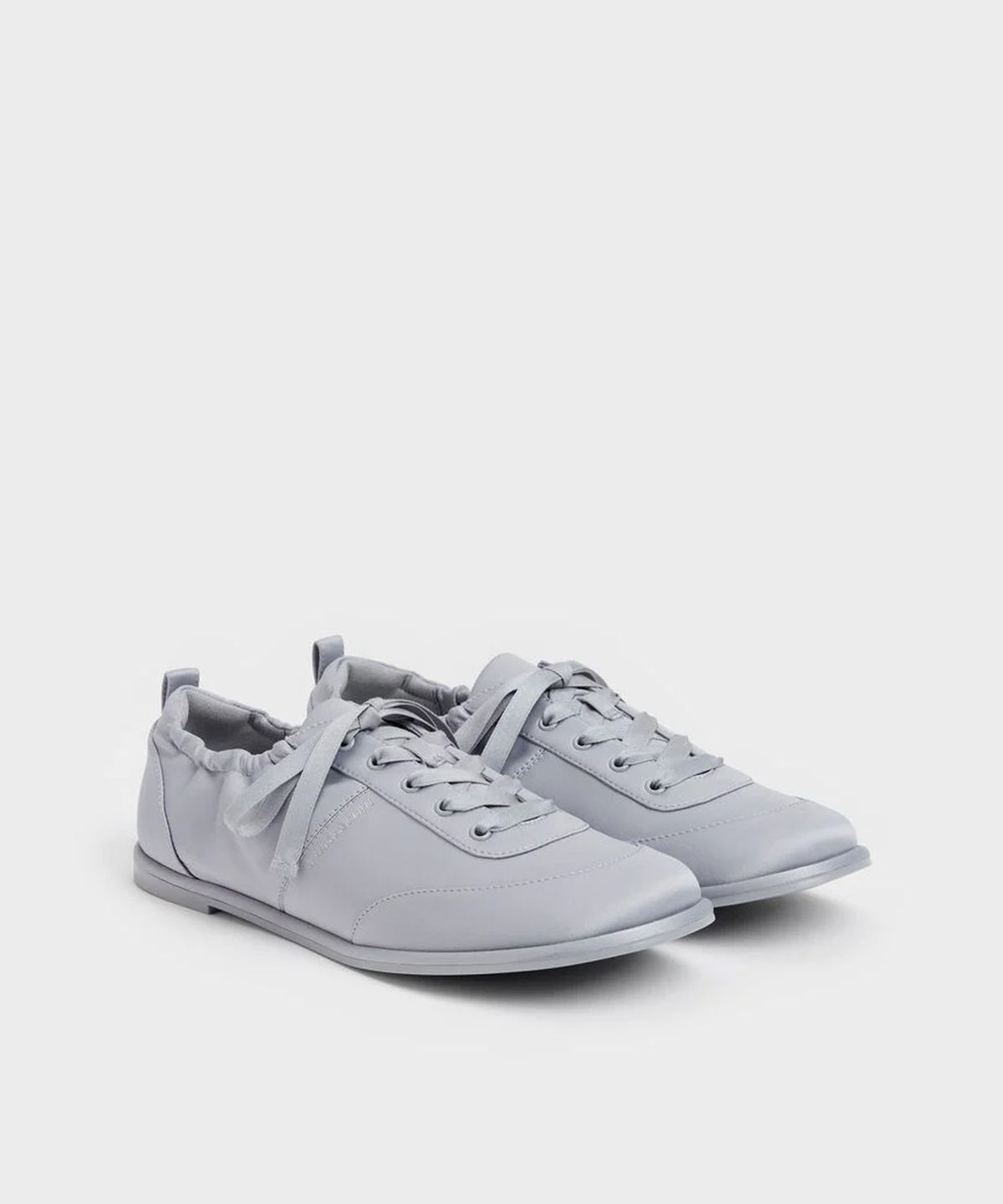 찰스앤키스(CHARLES & KEITH) 새틴 셔링 스니커즈 2colors CK1-70920234