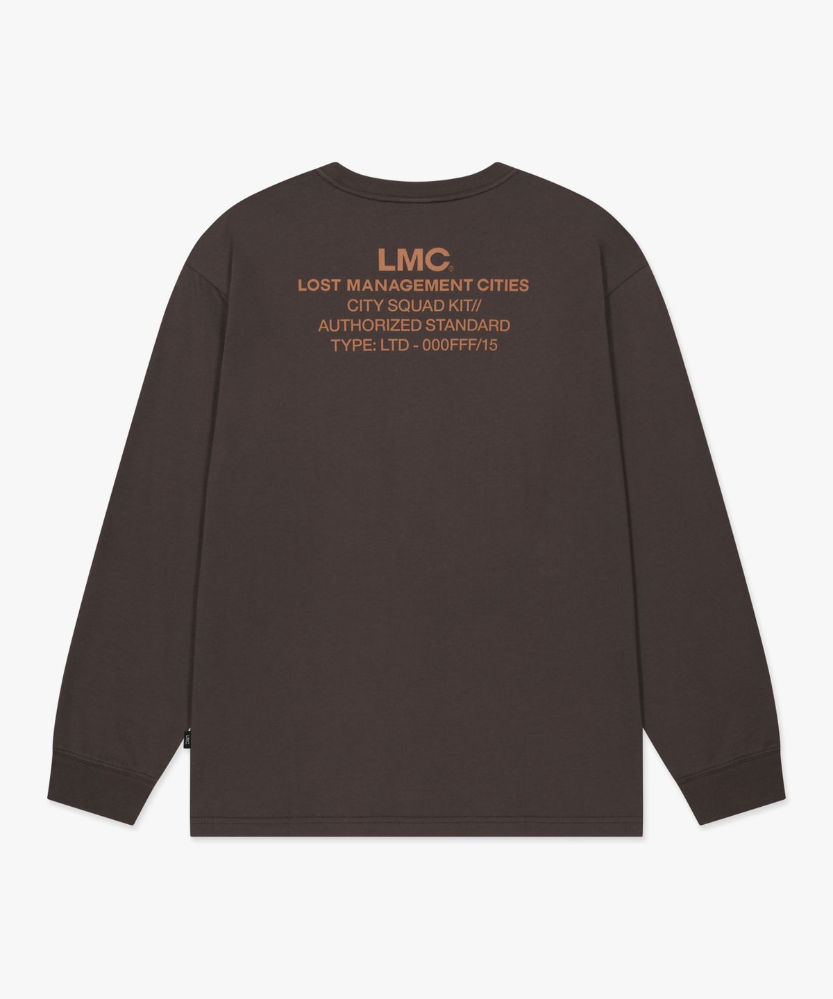 엘엠씨(LMC) AUTHORIZED STANDARD LONG SLV TEE brown