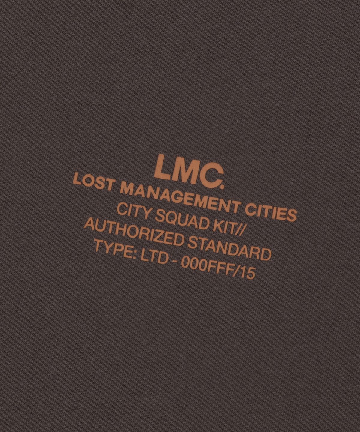 엘엠씨(LMC) AUTHORIZED STANDARD LONG SLV TEE brown