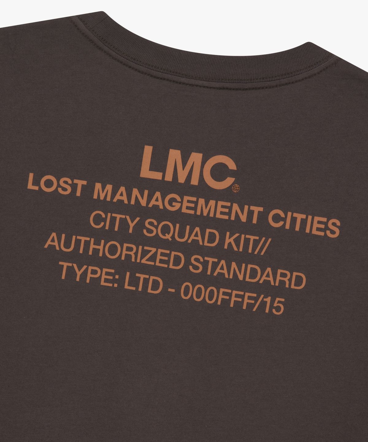 엘엠씨(LMC) AUTHORIZED STANDARD LONG SLV TEE brown