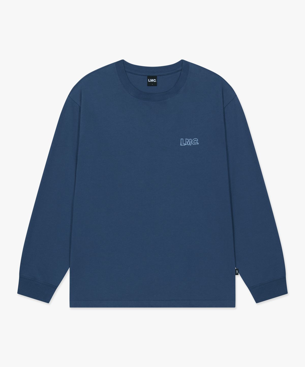 엘엠씨(LMC) DOODLE GLOBE LONG SLV TEE vintage blue