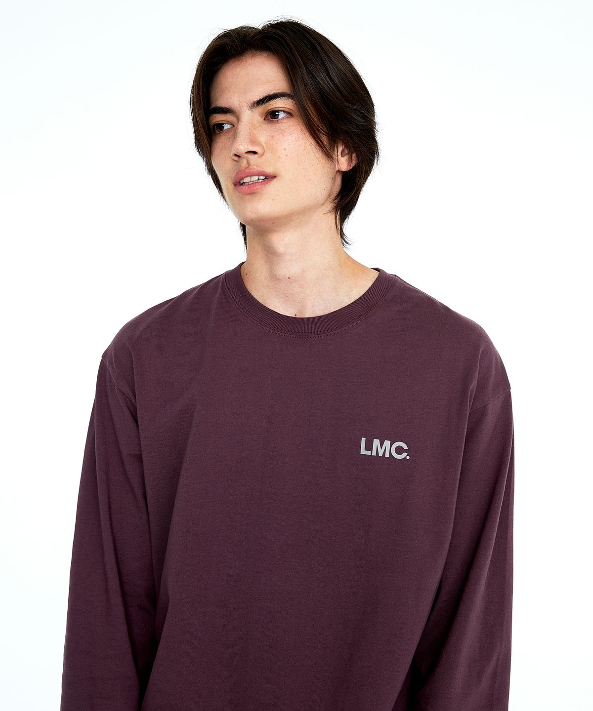 엘엠씨(LMC) OG COMBO LONG SLV TEE dark purple