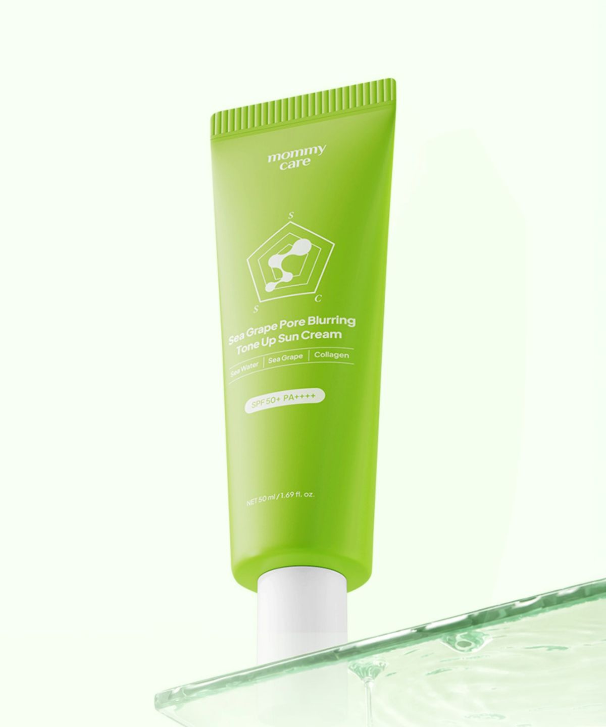 마미케어(MOMMYCARE) 바다포도 포어 블러링 톤업 선크림 50ml