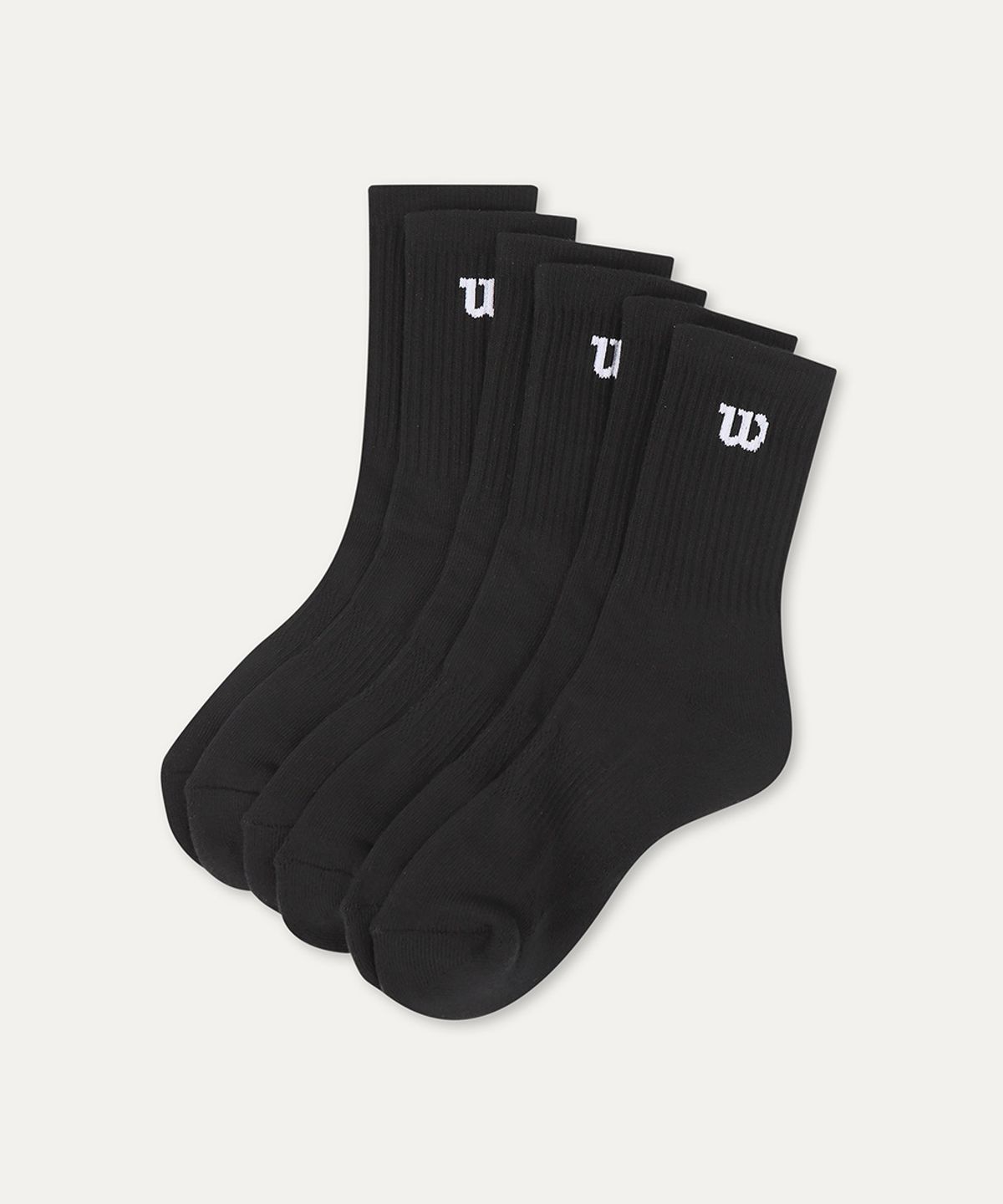 윌슨(WILSON) 크루 삭스 3PCS 번들 (2color)