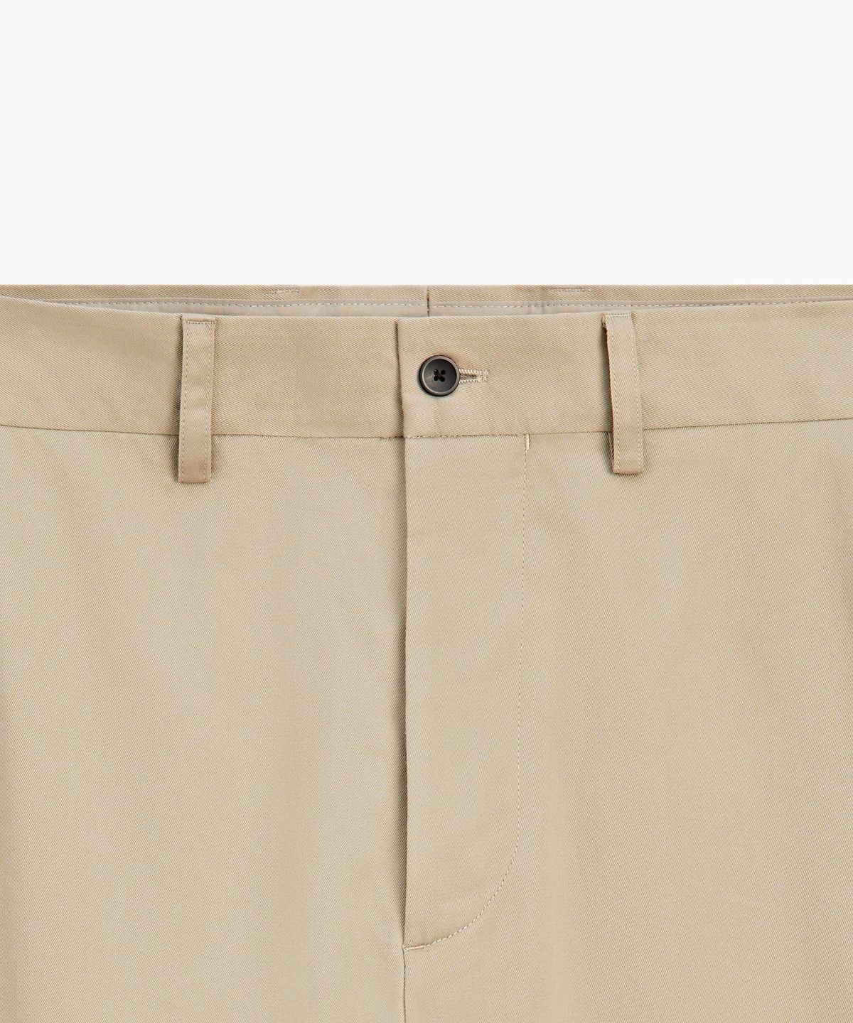 마시모두띠(MASSIMO DUTTI) 100% 코튼 와이드 핏 팬츠