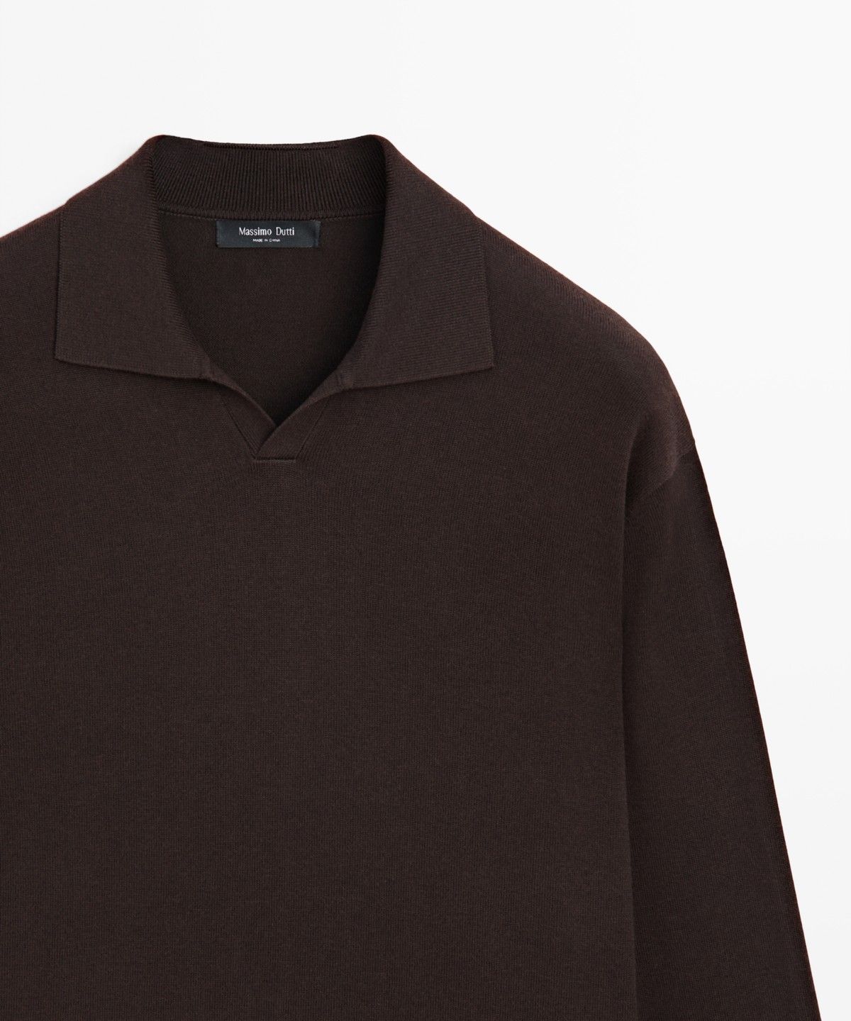 마시모두띠(MASSIMO DUTTI) 폴로넥 니트 스웨터