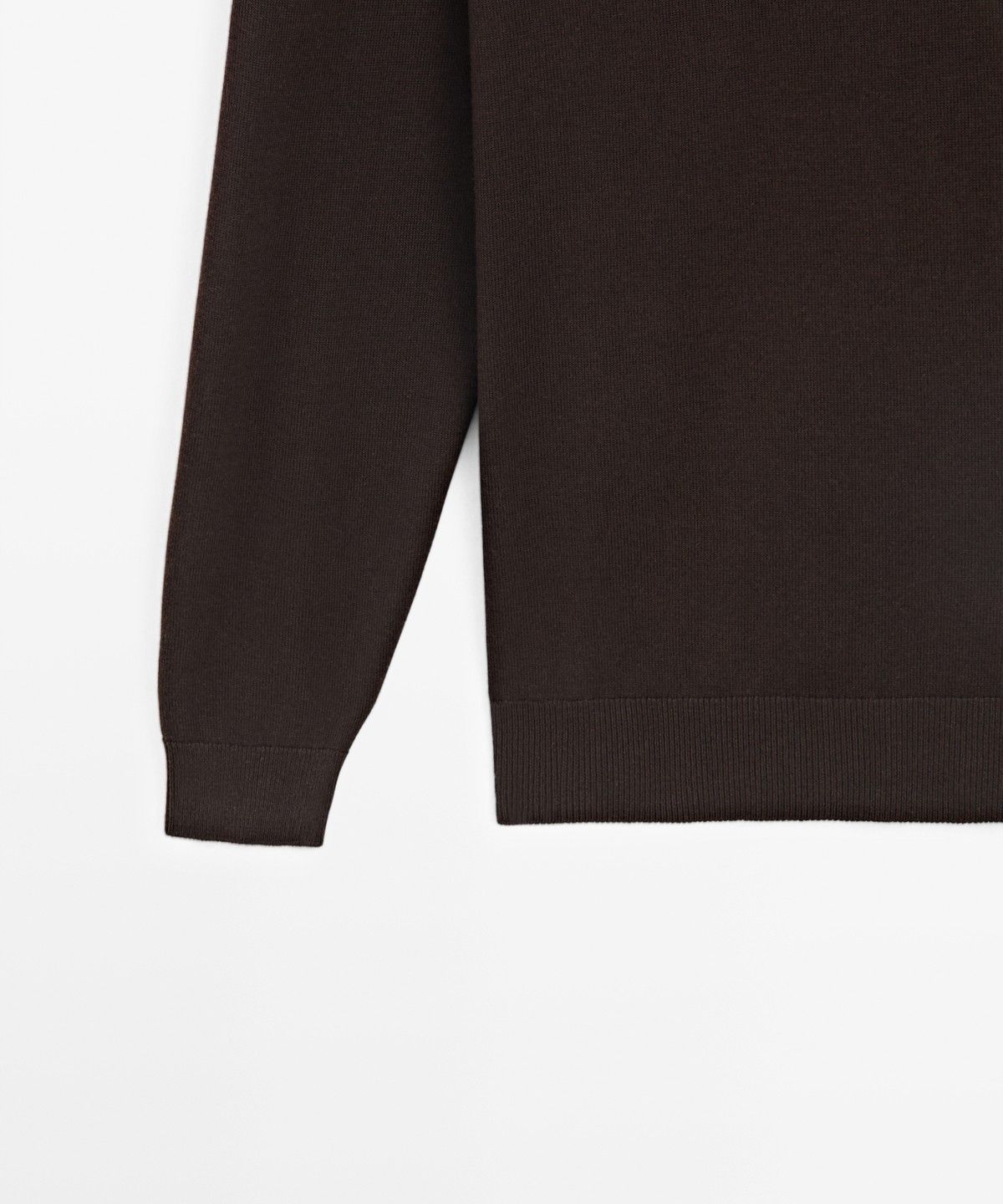 마시모두띠(MASSIMO DUTTI) 폴로넥 니트 스웨터
