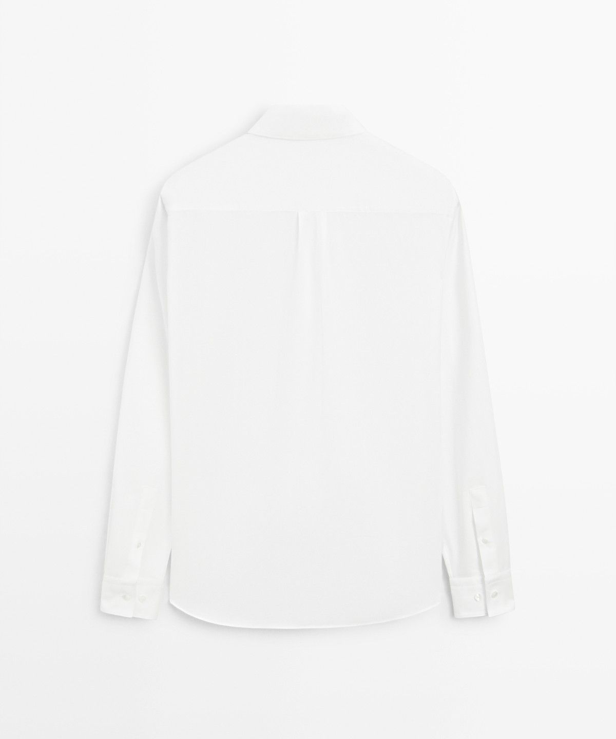 마시모두띠(MASSIMO DUTTI) 100% 코튼 레귤러 핏 셔츠