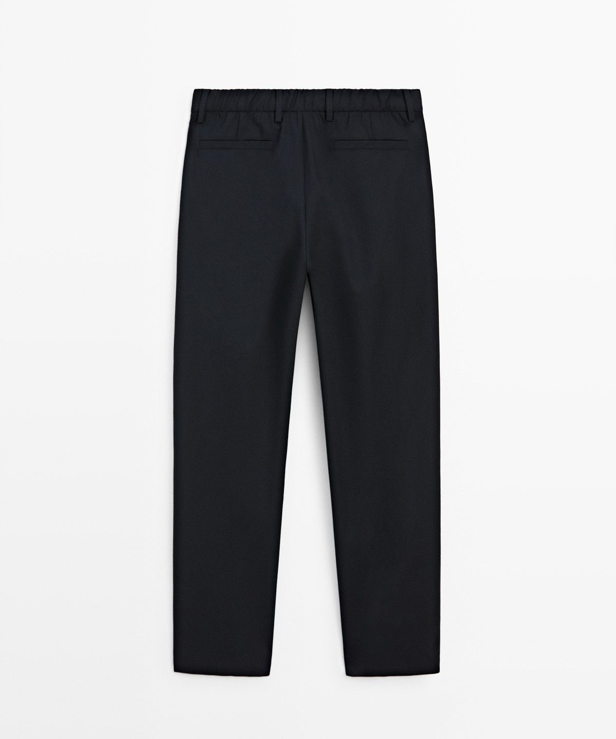 마시모두띠(MASSIMO DUTTI) 100% 쿨 울 텍스처드 팬츠