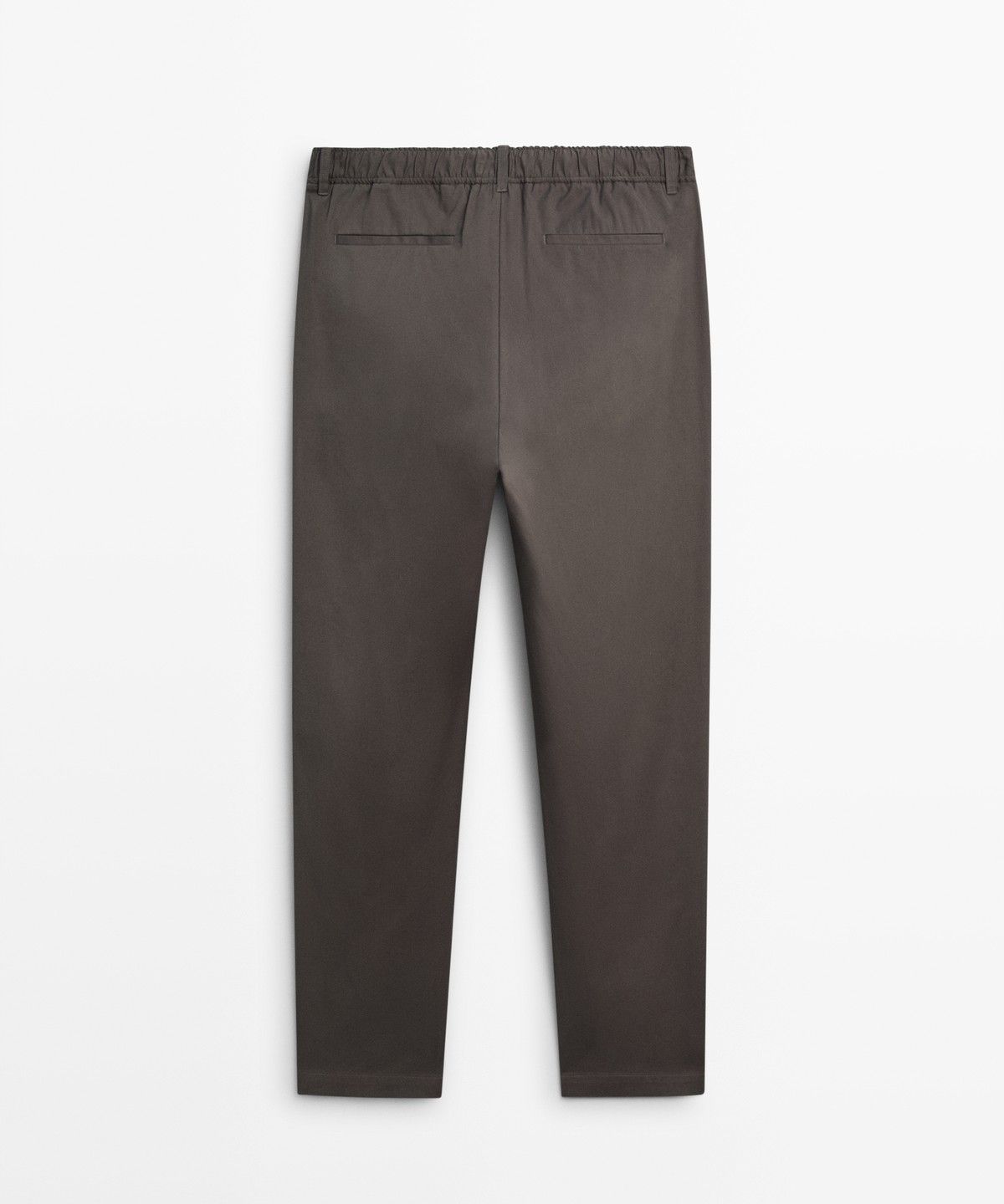 마시모두띠(MASSIMO DUTTI) 코튼 혼방 조거핏 팬츠