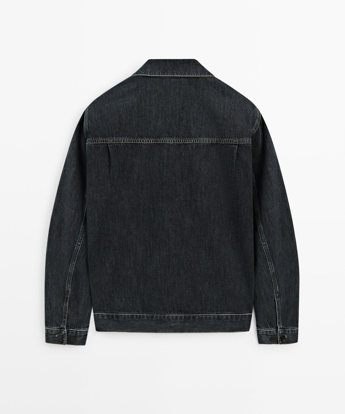 마시모두띠(MASSIMO DUTTI) 레귤러 핏 코튼 데님 재킷