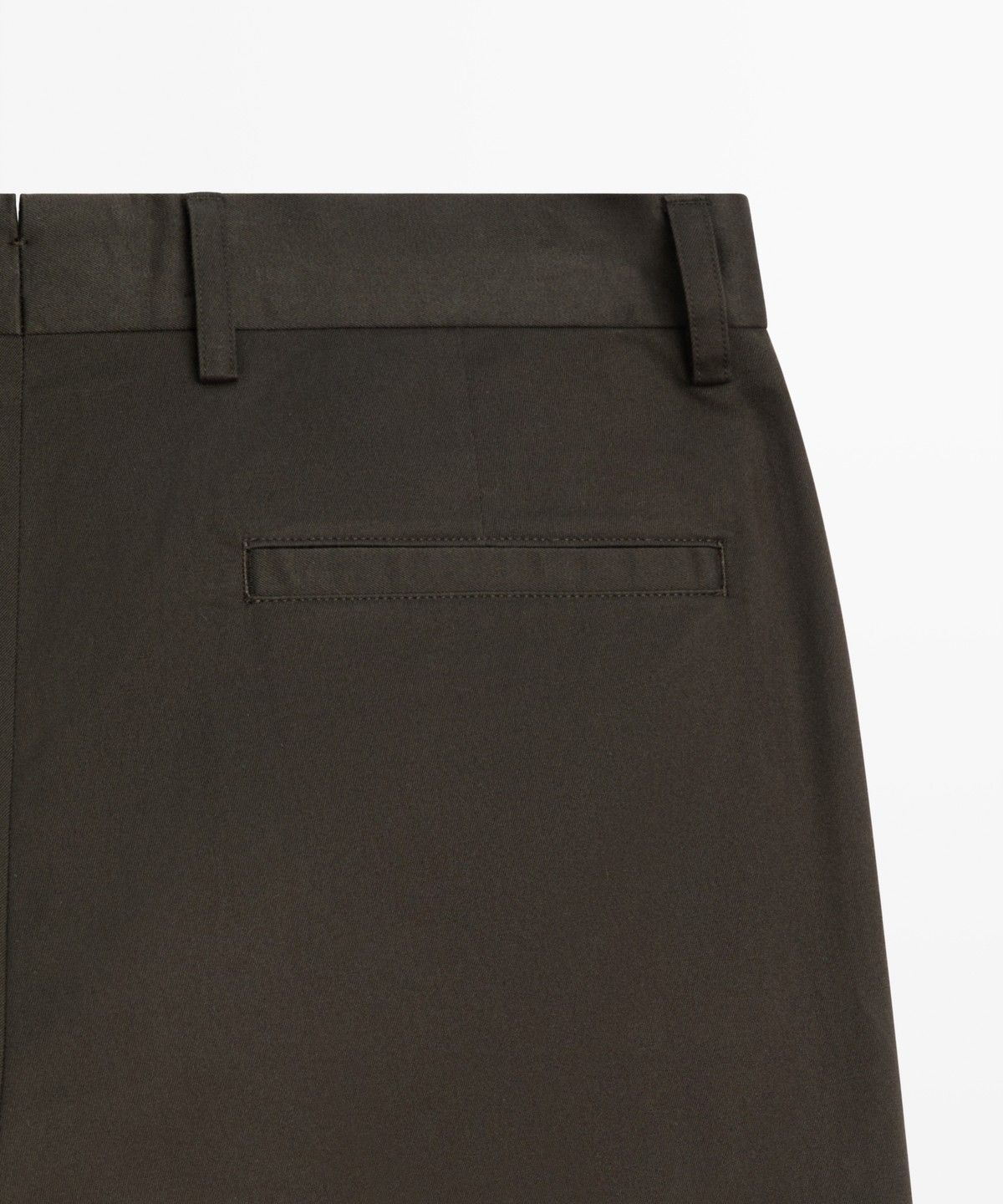 마시모두띠(MASSIMO DUTTI) 100% 코튼 와이드 핏 팬츠