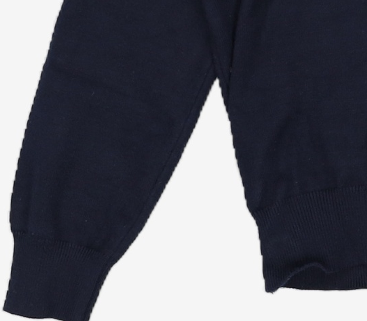 엽페(YUPPE) V color knit_navy FREE